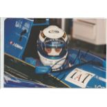 Jean-Denis Deletraz signed 6x4 colour photo. Swiss racing driver. He participated in three Formula