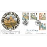 Rev John H Mcindoe signed Saint Columba 521-597 Benham Official BLCS series FDC. 11/3/97 Isle of