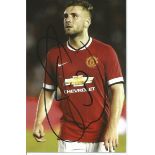 Luke Shaw Signed Manchester United 4x6 Photo. Good Condition. All signed items come with our