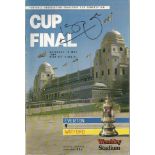 Official Programme For The 1984 Fa Cup Final, Official Programme For The Everton V Watford, Signed