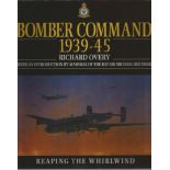 Multi-signed Bomber Command 1939-45 hardback book. Flt Lt Freddie Ball DFC, 44/49 Sqd, Wg Cmdr