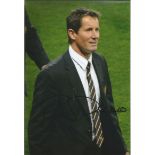 Robbie Deans Signed Rugby New Zealand All Blacks Coach 8x12 Photo. Good Condition. All signed