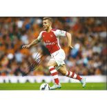 Jack Wilshere signed 12x8 colour Arsenal football photo. Good Condition. All signed items come