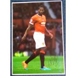 Enner Valencia signed 16x12 colour Man Utd football photo. Good Condition. All signed items come