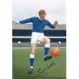 Tony Kay Col, 12 X 8 Photo Depicting Everton s Tony Kay Striking A Wonderful Full Length Action Pose