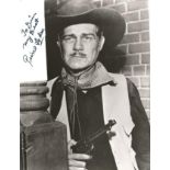Pierce Lyden signed 8x6 b/w Cowboy photo. January 8, 1908, October 10, 1998 was an American actor
