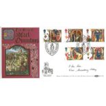 Vicar of Shrewsbury signed Benham BLCS69 1991 Christmas Official FDC, Second Cadfael Omnibus