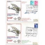 RAF Kings Cup Air Race Series collection. The full set of 43 1972 Kings Cup Air Race covers,