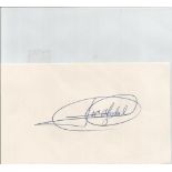Jose Maria Olazabal Golf Signed Card. Good Condition. All signed items come with our certificate