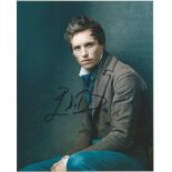 Eddie Redmayne signed 10x8 colour photo. English actor of stage and screen. Born and raised in