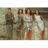 The Corrs Fully Signed In-Person 8x12 Photo By Andrea, Caroline, Jim & Sharon. Good Condition. All