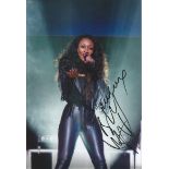 Beverley Knight Soul Singer Signed 8x12 Photo. Good Condition. All signed items come with our