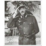 Eric Sykes signed 8x6 b/w photo as Hitler. Good Condition. All signed items come with our