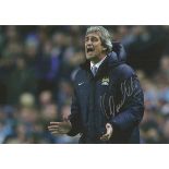 Manuel Pellegrini signed 12x8 colour football photo. Good Condition. All signed items come with