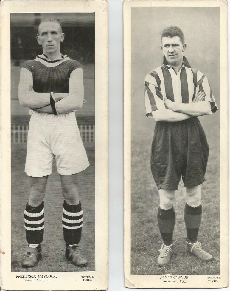 Vintage 10x3 b/w football photos. 12 photos UNSIGNED, includes Frank Baker, Thomas Miles Cheetham, E - Image 4 of 4