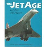 Hans Von O Hain signed Jet Age 40 years of Jet Aviation book. Produced by the National Air and Space