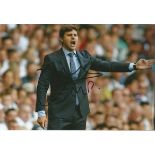 Mauricio Pochettino signed 12x8 colour football photo of the Spurs manager. Good Condition. All