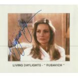 Virginia Hey signed 8x6 colour photo. Australian actress, known for her role as Pa u Zotoh Zhaan