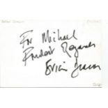 Brian Deacon signed 6x4 white card. Dedicated to Mike/Michael. Comes from large in person collection
