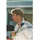 Alex Barron signed 8x6 colour photo. American race car driver. He began racing CART FedEx World