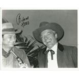 Richard Herd signed 10x8 b/w photo. American actor in television and film. Good Condition. All