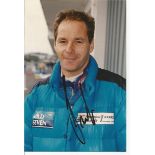 Gerhard Berger signed 6x4 colour photo. Austrian former Formula One racing driver. He competed in