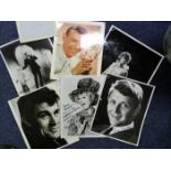 Entertainment collection. Mixed b/w and colour 8x10 photos. 6 photos. Signed by Hank Snow, Shanie