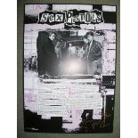 Punk band The Sex Pistols signed poster. Stunning limited edition Music Autographs poster of