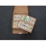 A collection of one hundred and forty four early microscope slides, botanical and animal tissues,