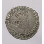 A James I shilling, F or VF