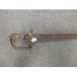 A British 1796 pattern Cavalry Trooper's sword, in excavated condition