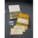 A collection of seventy two microscope slides by Lewis & Co., mostly strains of the measles,