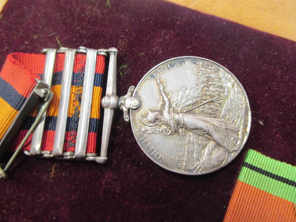 A Queen's South Africa Medal Group, to include a Victoria South Africa medal with bars for - Bild 16 aus 46