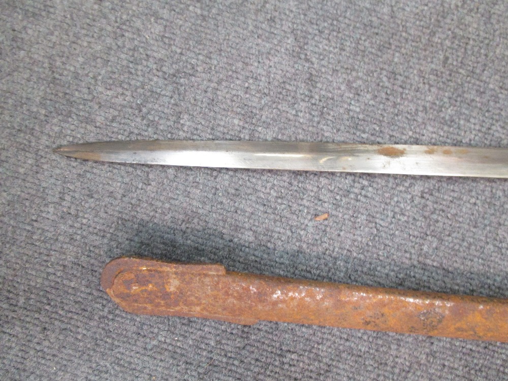 A Royal Artillary officer's sword, the etched blade with proof mark and makers E. Thurkle, Simpson - Bild 4 aus 6
