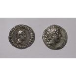 Antiochos VI (144-142BC), AR Drachm obr radiate and diademed head, reverse with spiked Macedonian