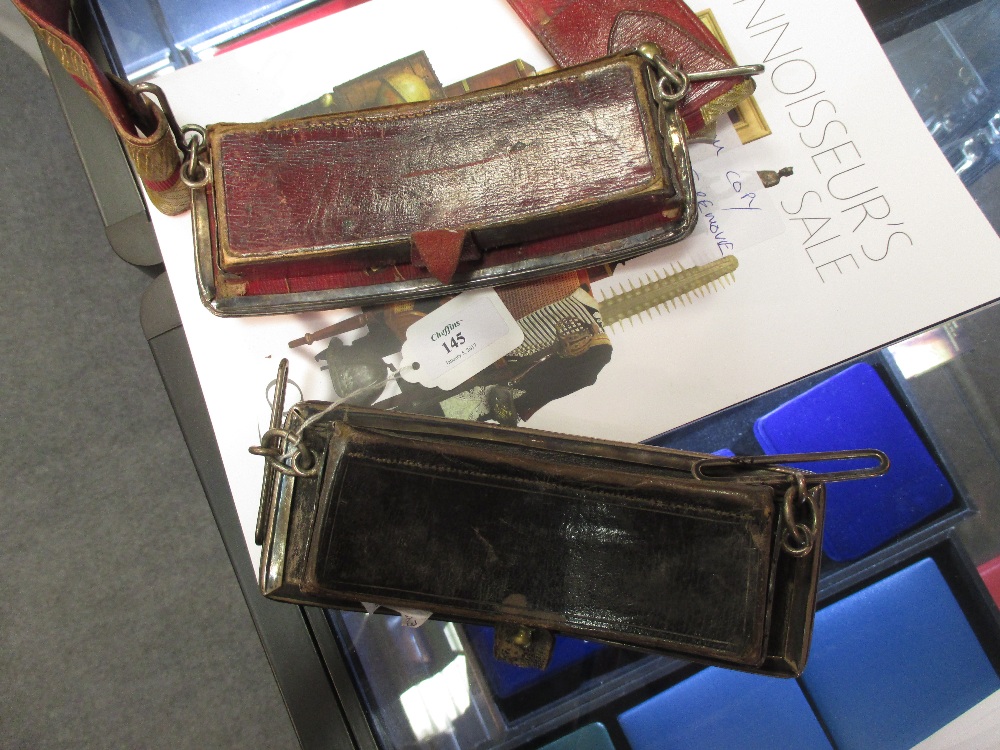 A Victorian silver officer's belt pouch, the interior with scrap of paper inscribed for Lieutenant - Bild 11 aus 11