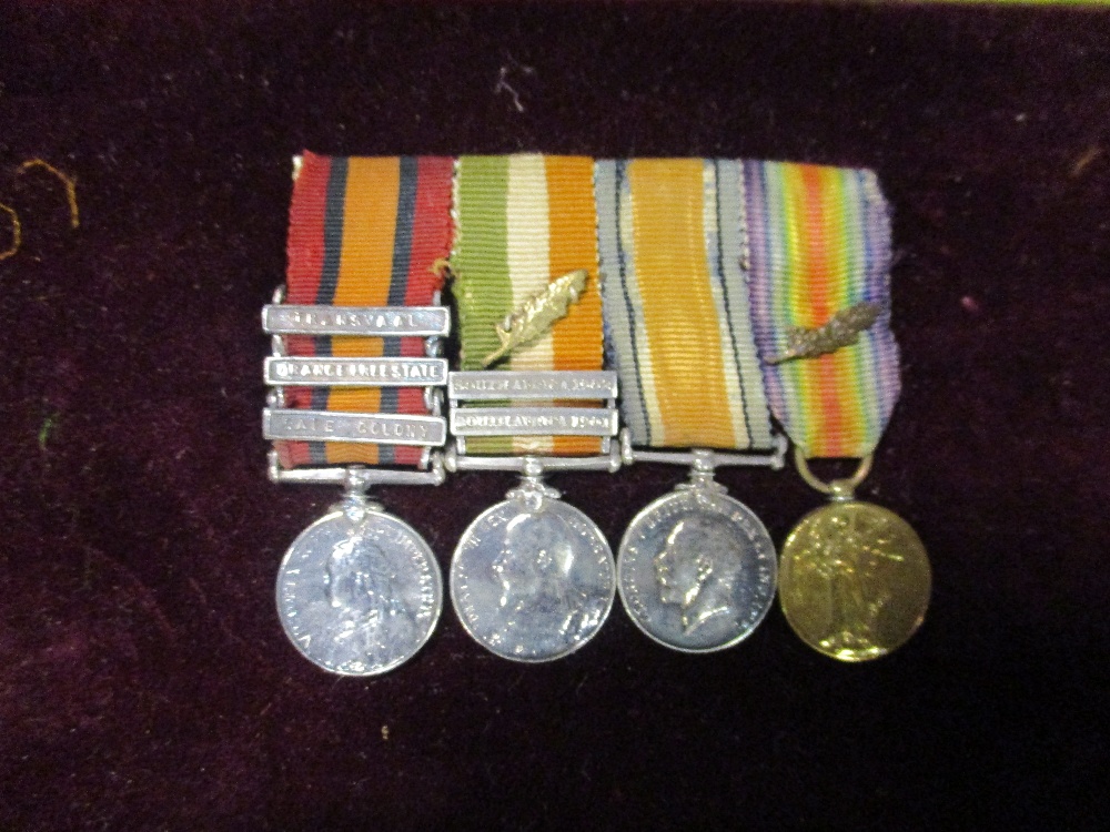 A Queen's South Africa Medal Group, to include a Victoria South Africa medal with bars for - Bild 4 aus 46