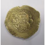 Byzantine, Michael VII, 1071-1078 AD, Histamenon Nomisma, obverse with bust of Christ, reverse