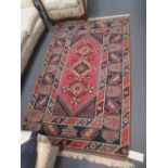 A small Kazak rug, 190 x 120cm