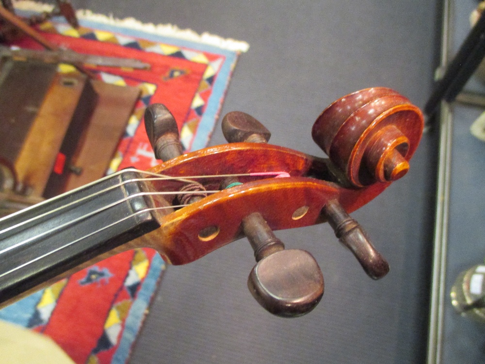 H. Dolling Junior violin, cased with bow - Image 2 of 4