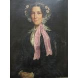 English School, 19th century, Portrait of Mary Cooper ne Sanderford (1790 - 1878), oil on canvas,