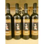 Italian red wine. Rosso Del Palazzone, Montalcino, non vintage, 12 bottles