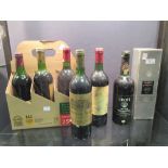 Croft's 1970 vintage port; Croft commemoration port numbered bottle for the Silver Jubilee 1977;