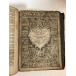 Bible, imprinted at London by Robert Barker, 1603, 8vo, lacks all before Genesis ch.25, leaves to