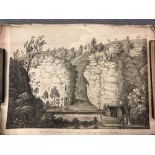 Collection of engravings of Yorkshire scenery. Samuel and Nathaniel Buck, two Prospects of Richmond,