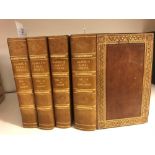 DANIEL (William B.) Rural Sports, 4 vols. including Supplement 1812-13, thick 8vo, folding plates