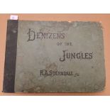 STERNDALE (R A), Denizens of the Jungles, Calcutta 1886, oblong folio, plates, slight worming to