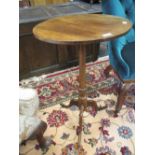 A 19th century mahogany wine table, 59 x 46cm