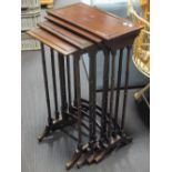 A quartetto of Regency style mahogany occasional tables (4)