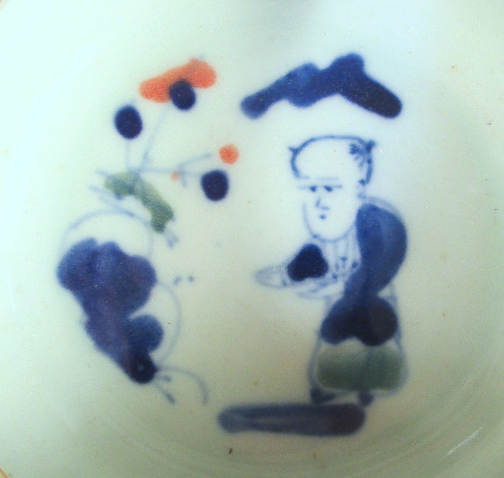 Two blue and white boxes and another wucai, the lid of the ink box painted with two butterflies - Image 11 of 12